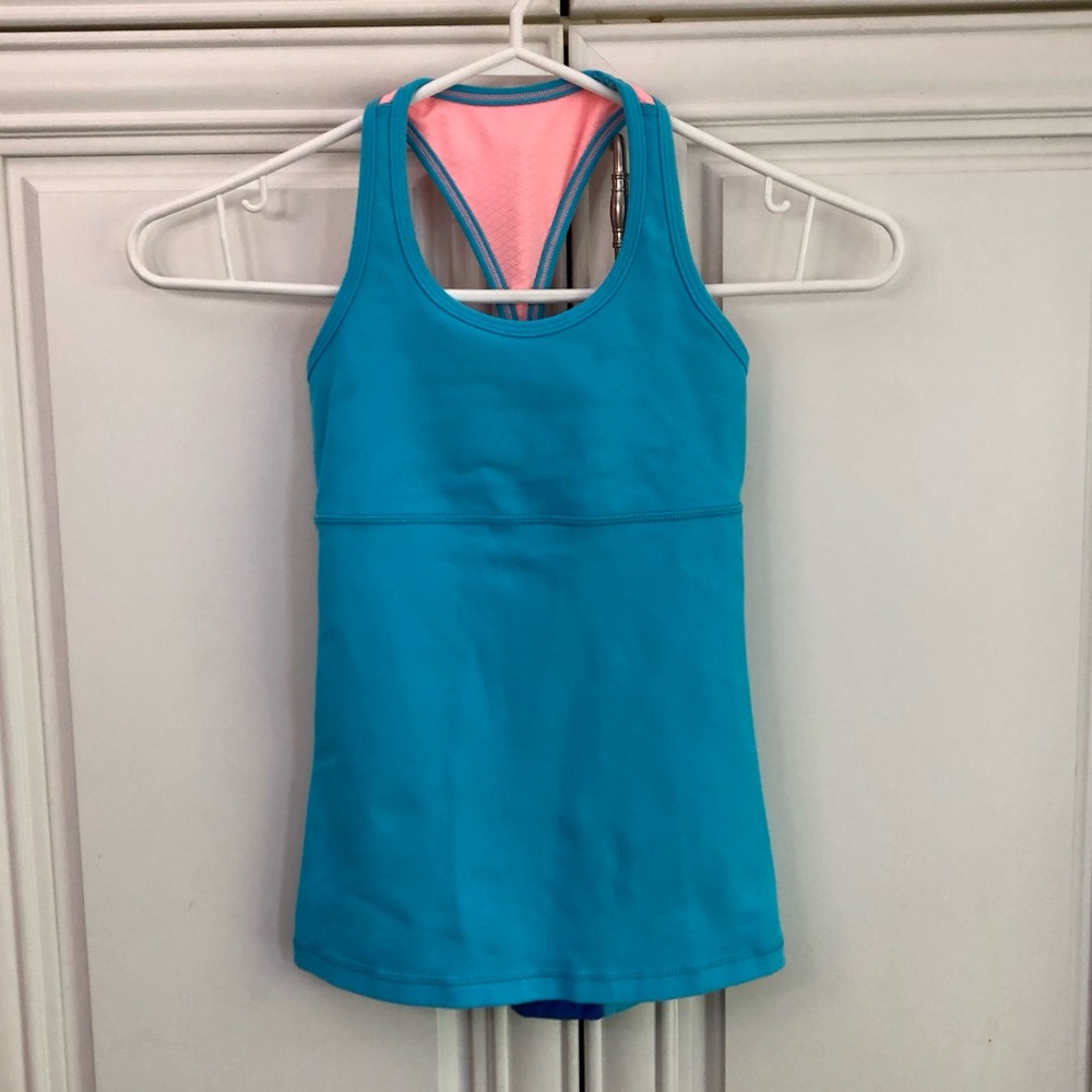 SIZE 7 - Ivivva by Lululemon girl’s pretty back tank top